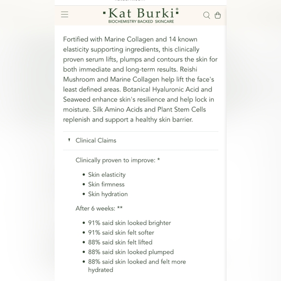 KAT BURKI Form Control Marine Collagen Gel - Picture 3 of 14